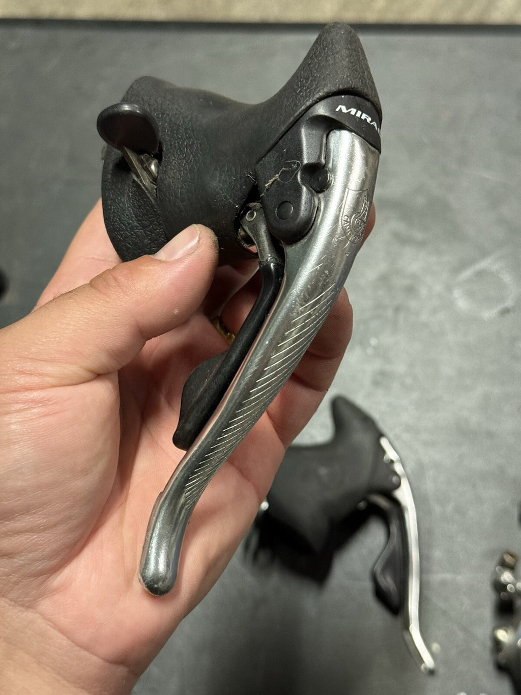 Campagnolo Mirage Groupset Shifter Front Derailleur And Brakes - product photo 5 | Miclo Bikes