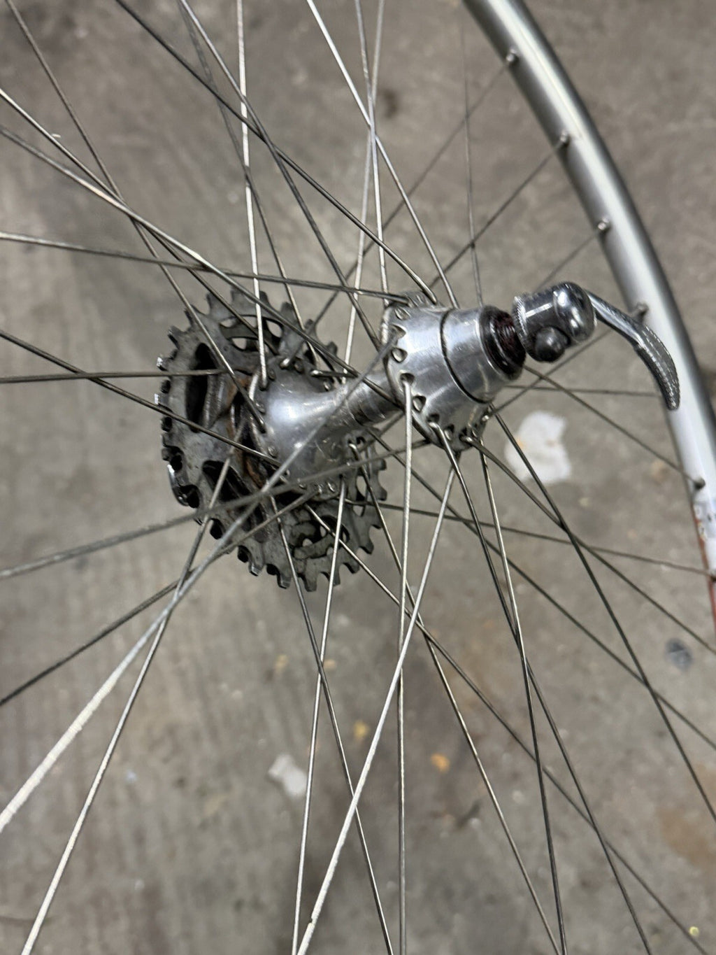 Campagnolo Road Clincher Wheelset Vintage Mavic Rims 700c 6 Speed Cassette - view 2