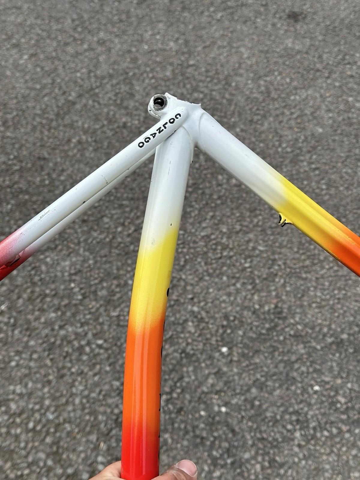 Rare Vintage Colnago Pursuit Tt 700/650c Cx Straight Forks Small Dent