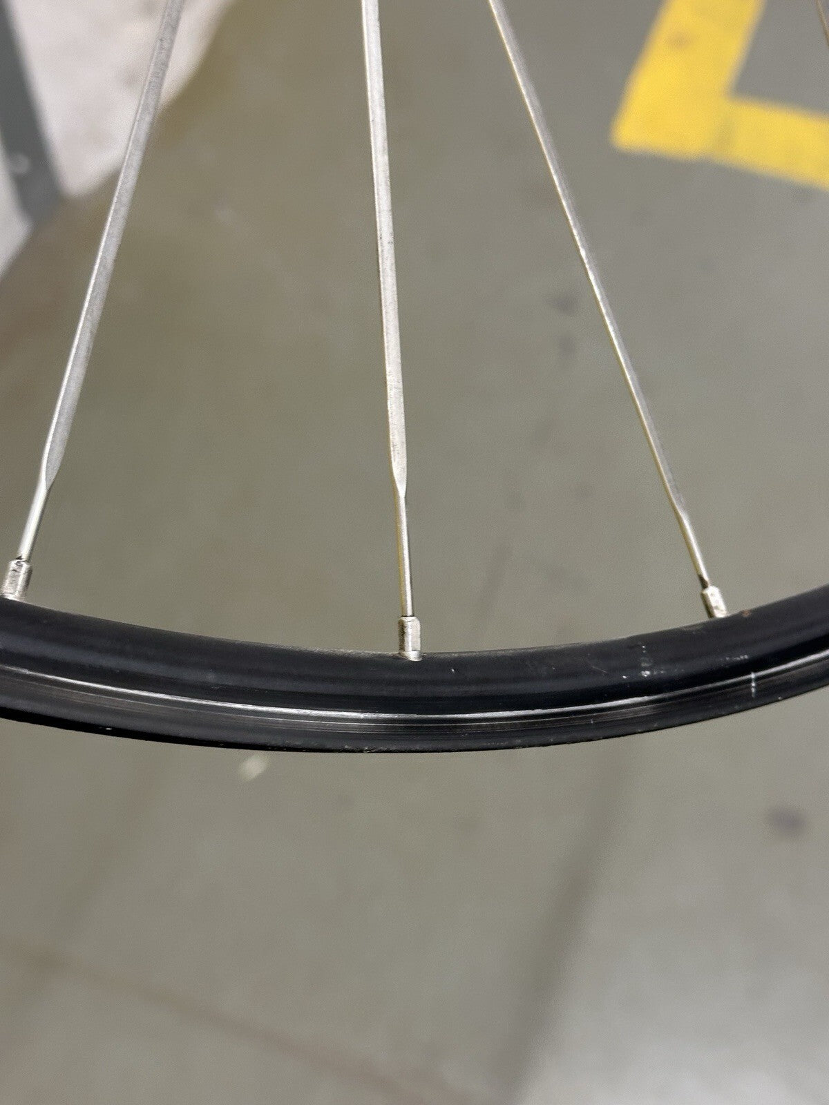 Vintage Dura Ace Road Wheelset Wolber Tubular Rims Aero Spokes - view 10
