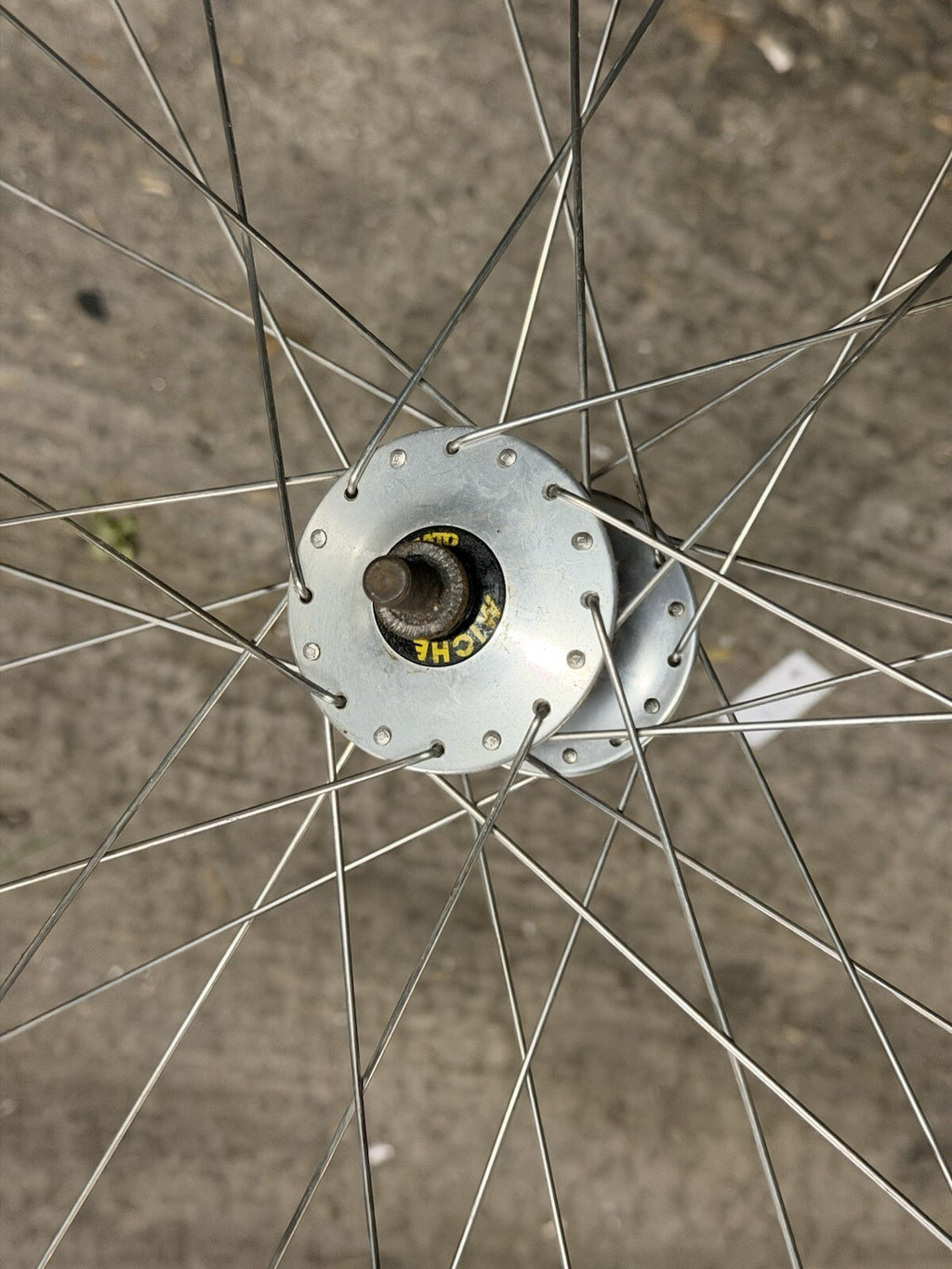 Tubular Miche Rear Track Pista Wheel Campagnolo Rim - view 2