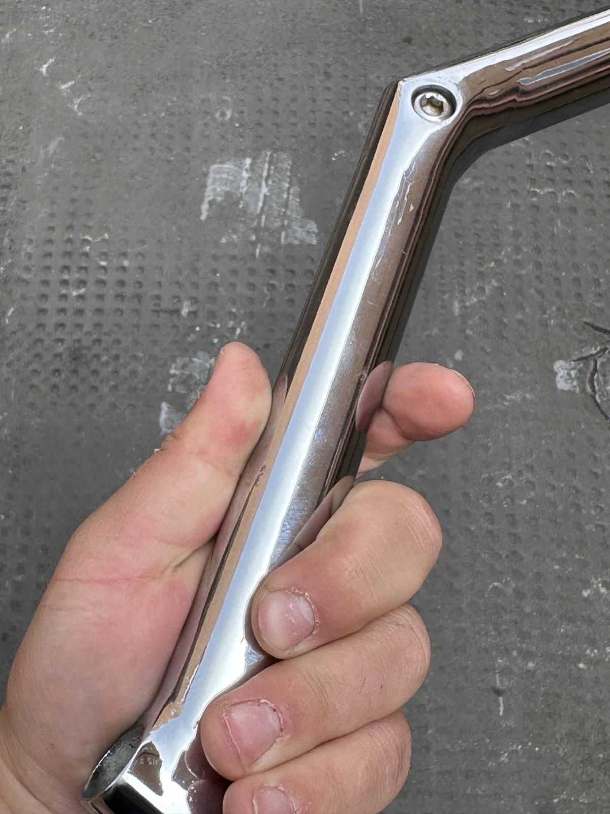 Ravanello Pursuit Handlebars Njs Bike Suitable Rare Bullhorn Quil Stem Pista Tra