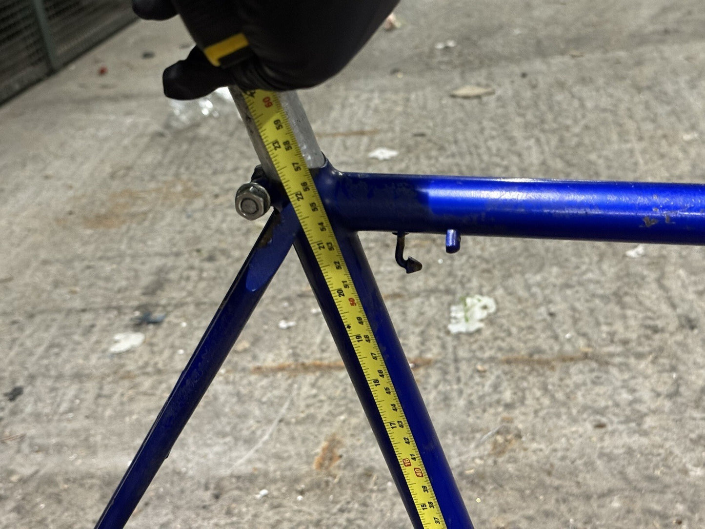 Classic Higgins Steel Road Frameset Rust On Forks Repainted  Size L
