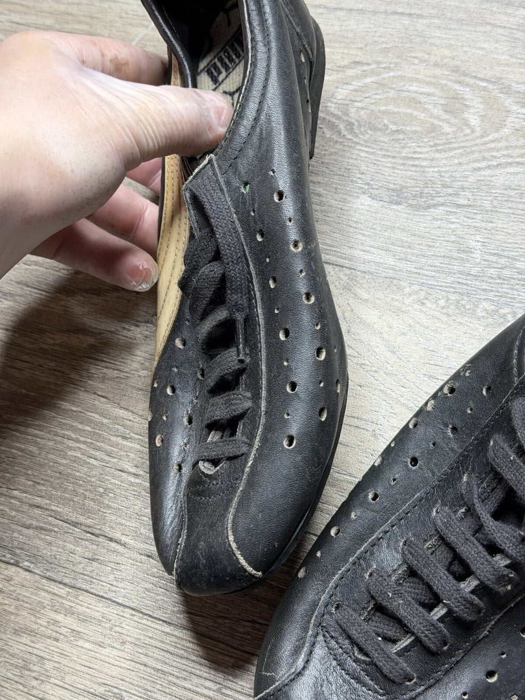 Vintage Puma Cycling Shoes