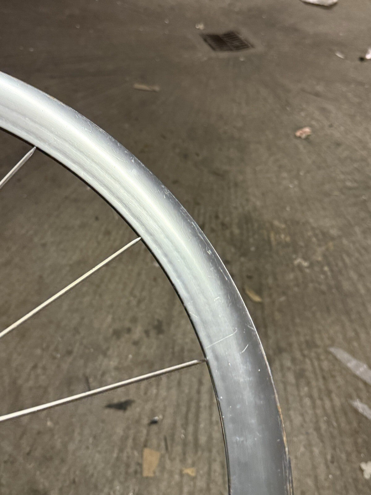 Rare Campagnolo Shamal Front Wheel 1st Gen Pista 650c Tubular