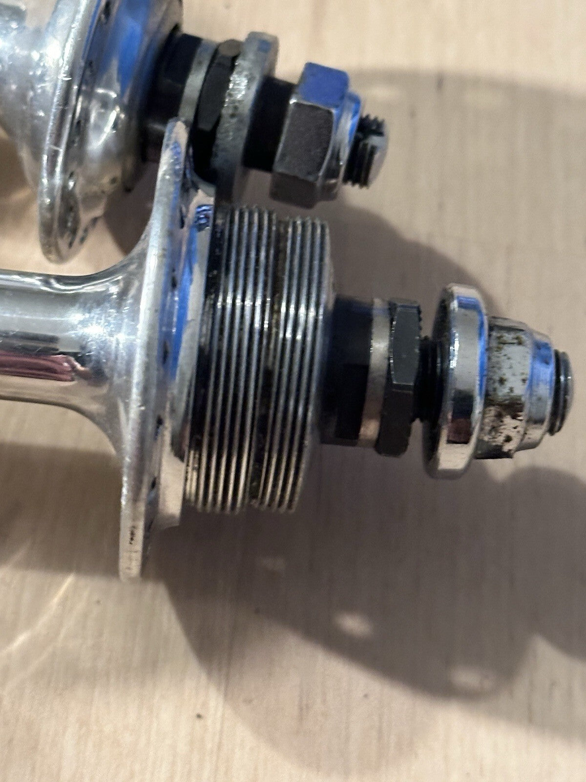 Vintage Campagnolo Record Pista Track Hubs Set - product photo 2 | Miclo Bikes