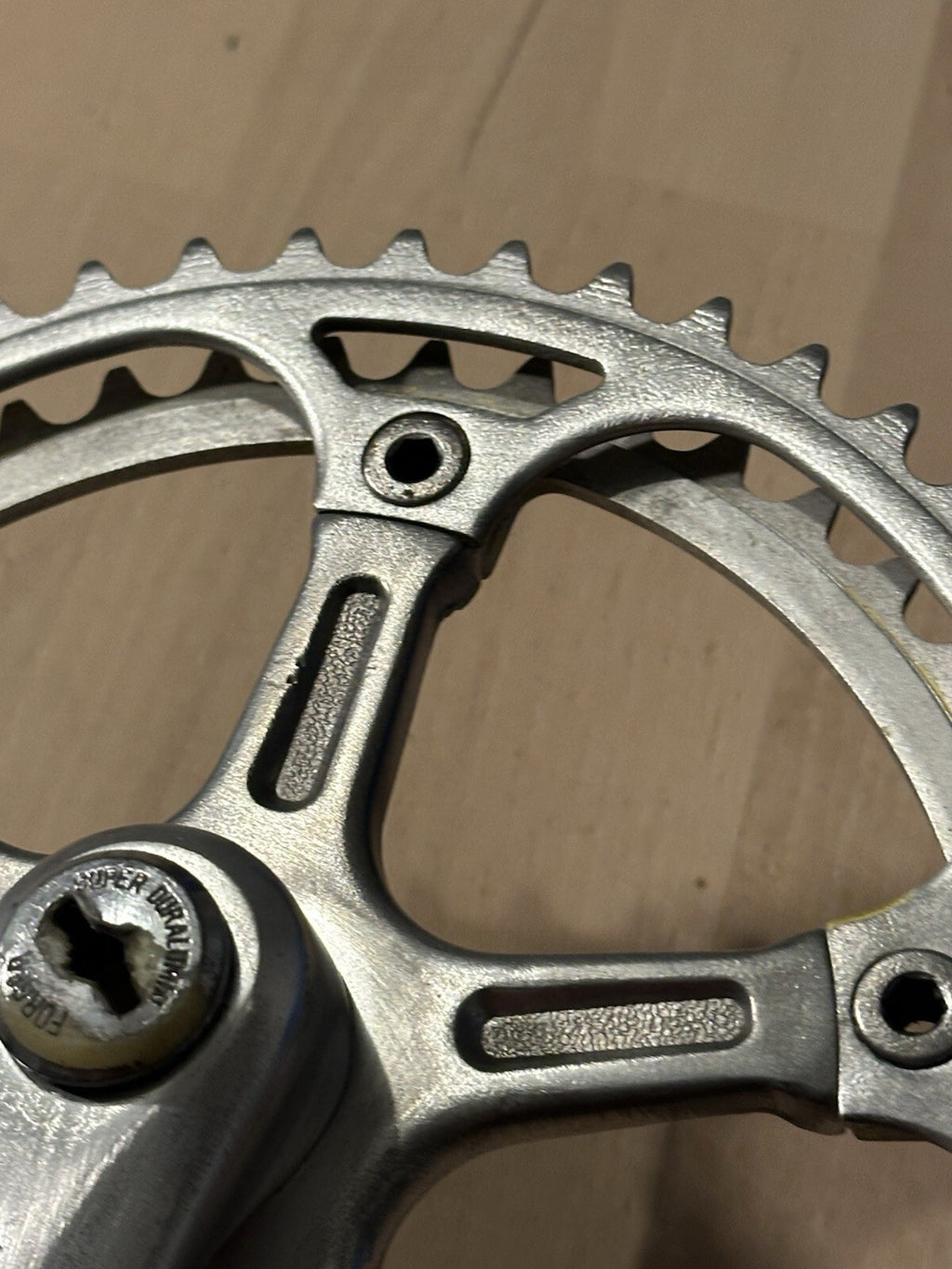 Vintage Aero Cold Forged Road Crankset