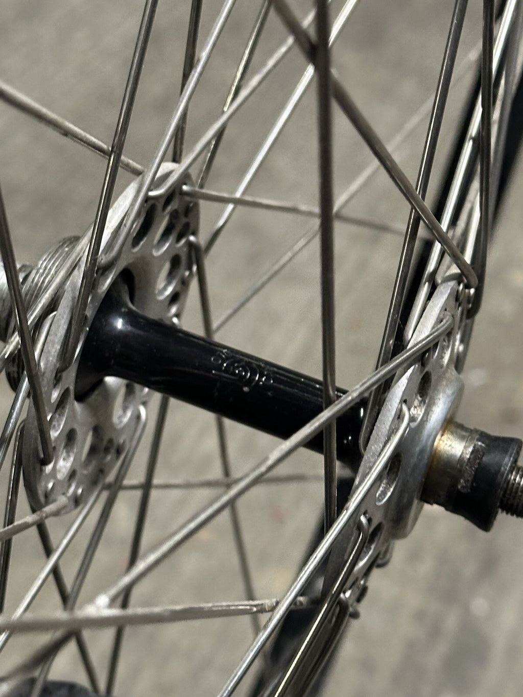 Rare Campagnolo Gran Sport Vintage Hub Mavic Modern Clincher Rims 700c - view 10
