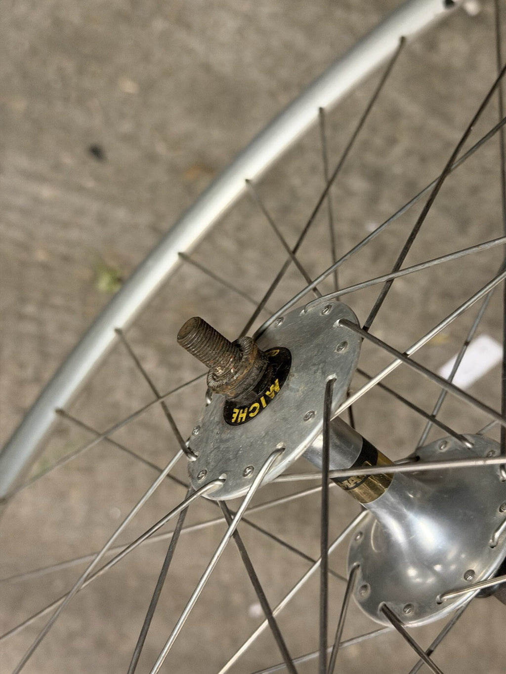 Tubular Miche Rear Track Pista Wheel Campagnolo Rim - view 7