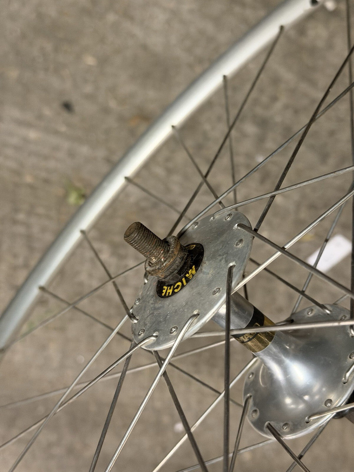 Tubular Miche Rear Track Pista Wheel Campagnolo Rim - view 7
