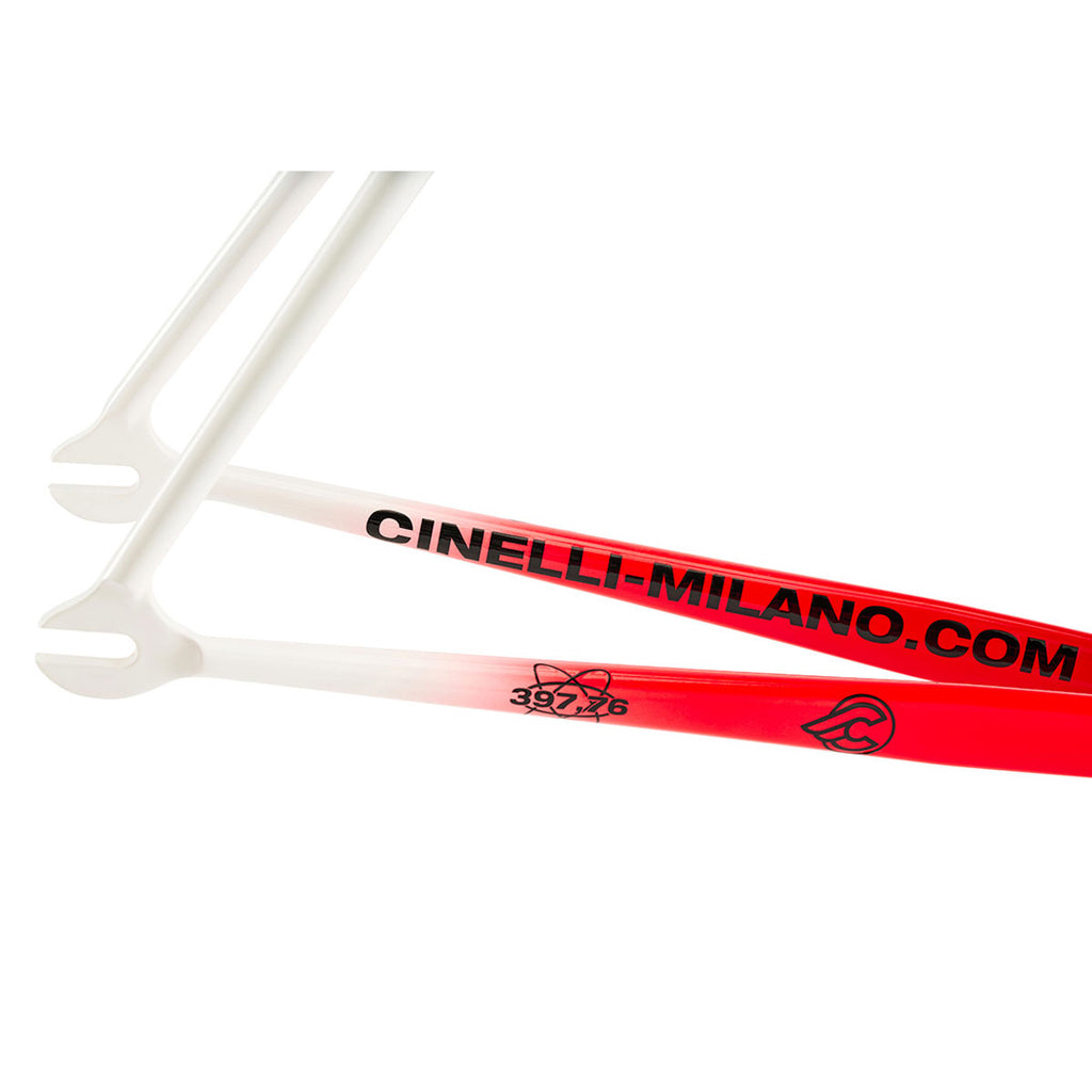 Cinelli Vigorelli Steel Wht/Red Frameset XL - image 4
