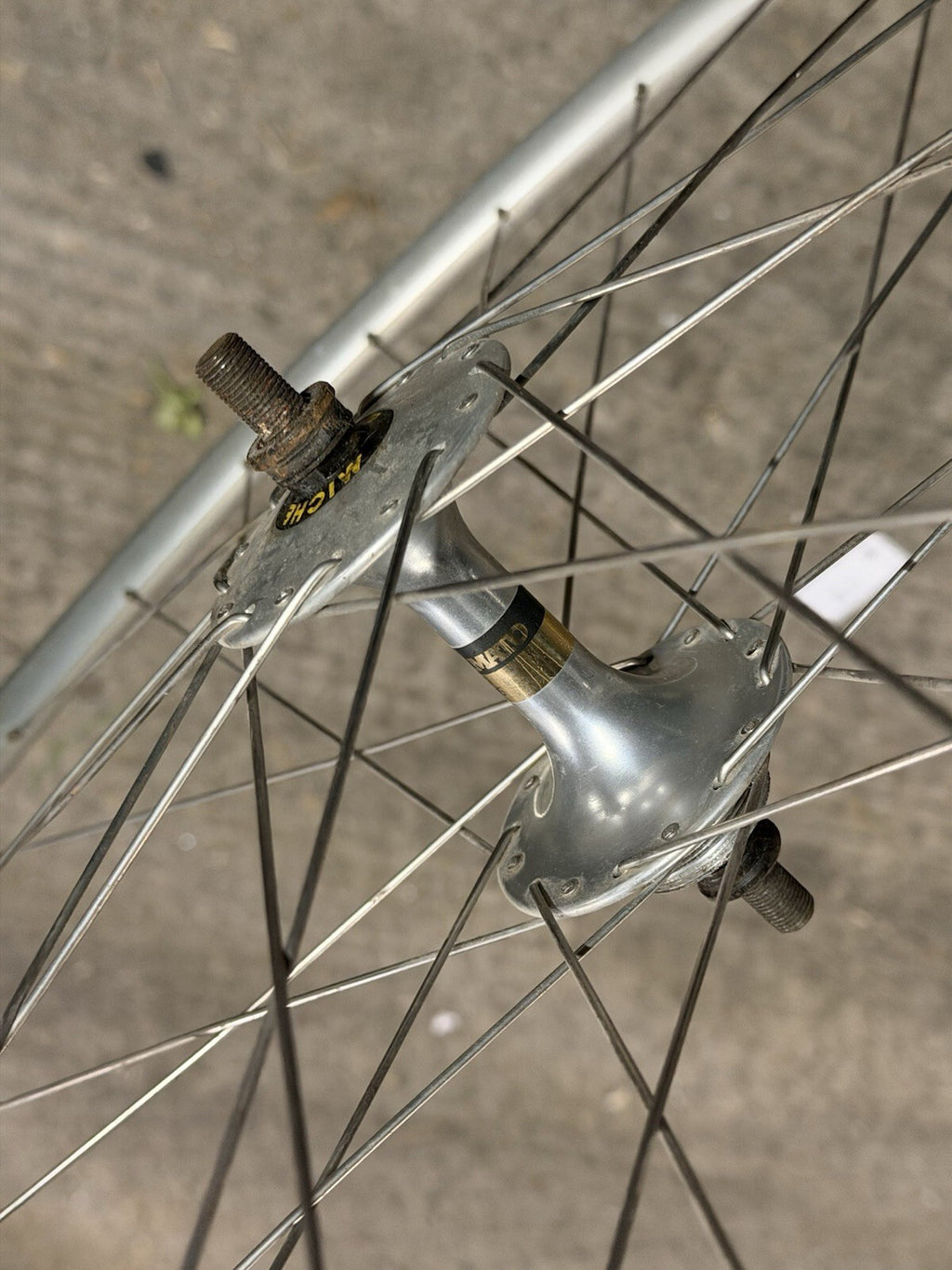 Tubular Miche Rear Track Pista Wheel Campagnolo Rim - view 6