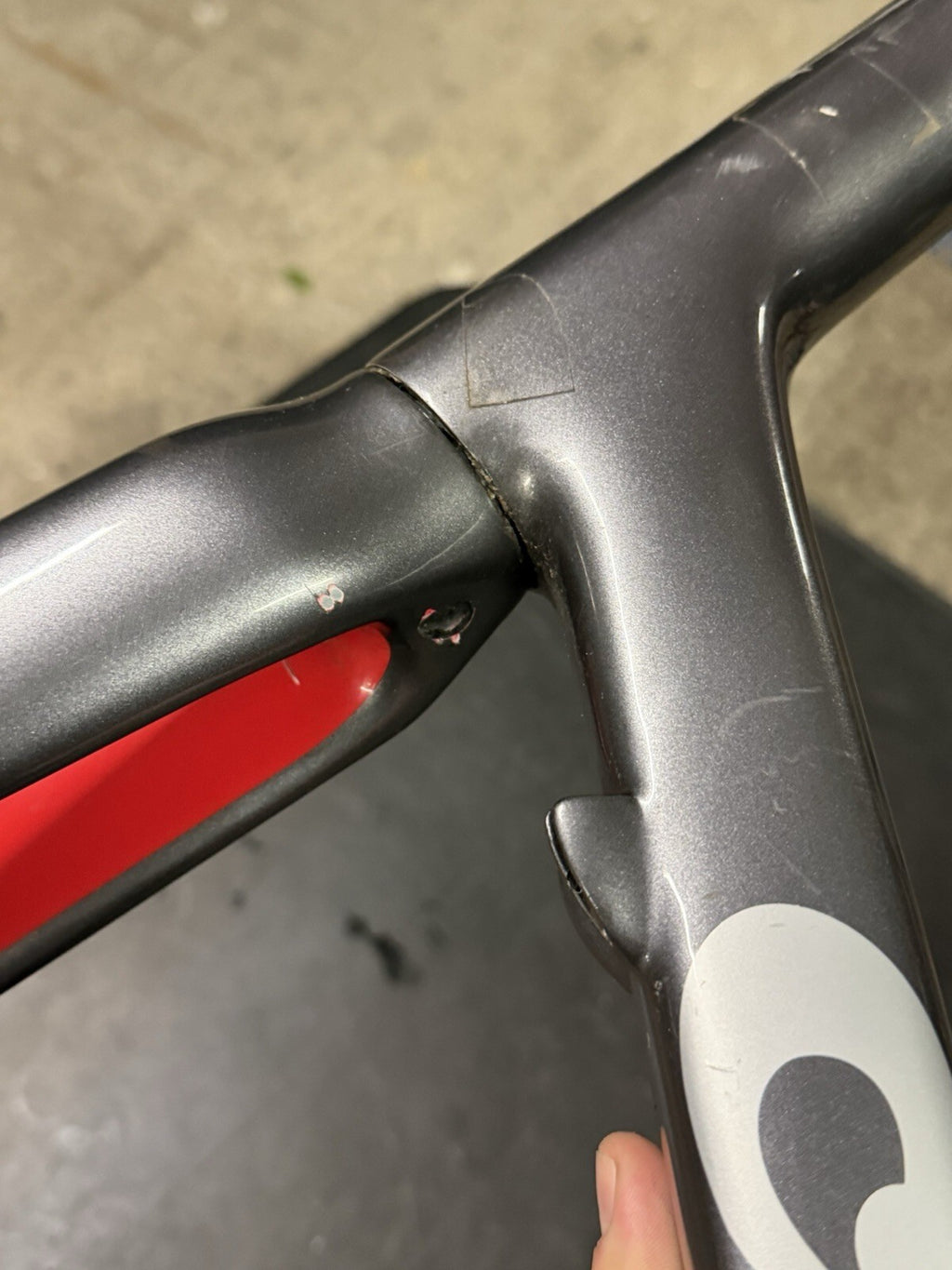 Cervelo R3 Carbon Road Frameset 55.5cm TT Well Used Check Pics