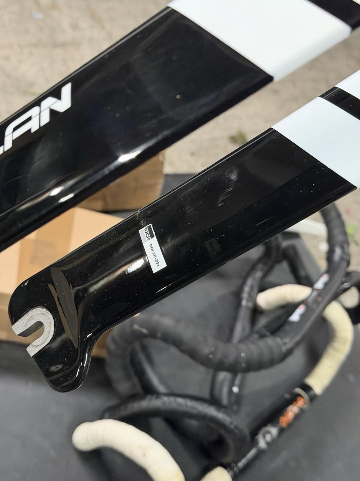 Dolan Df5 Size 61 Track Carbon Frameset Pista