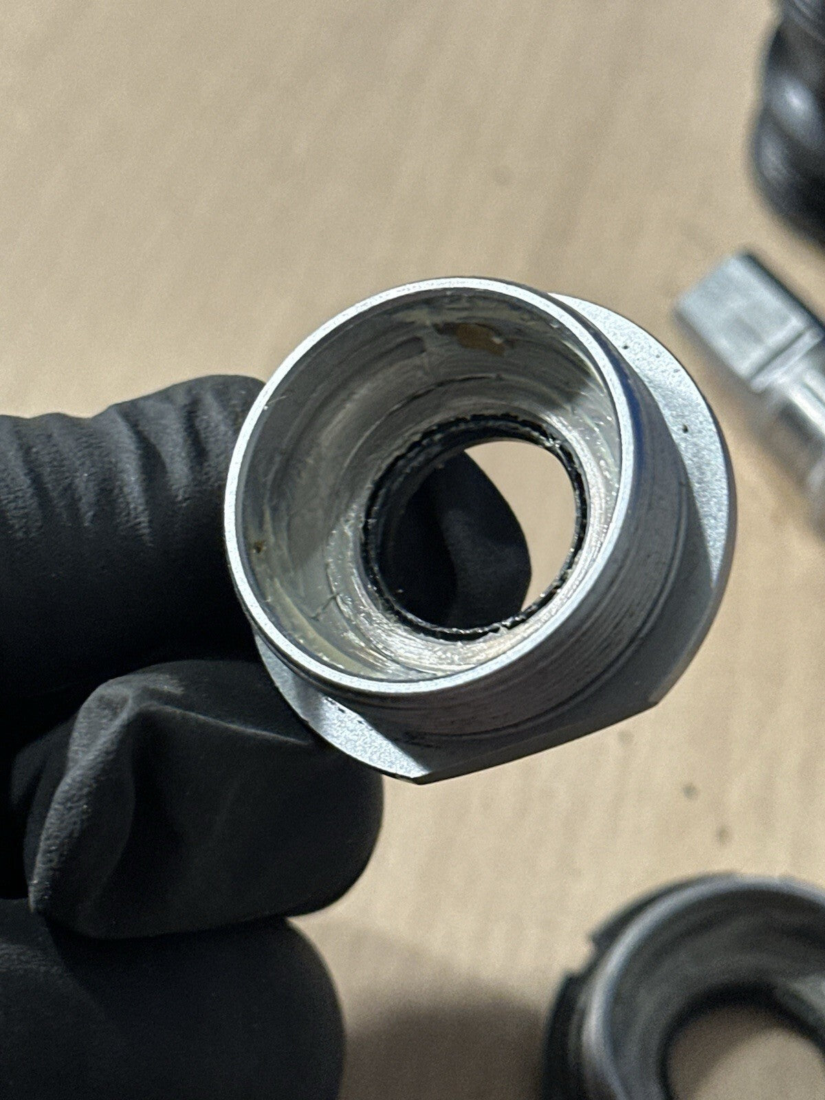 Rare Vintage Dura Ace Shimano Bottom Bracket Njs 7400