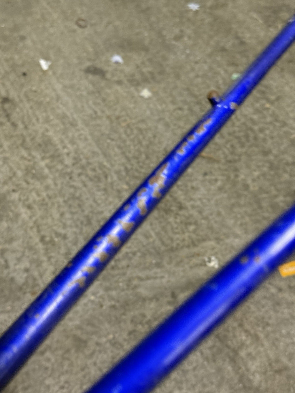 Classic Higgins Steel Road Frameset Rust On Forks Repainted  Size L
