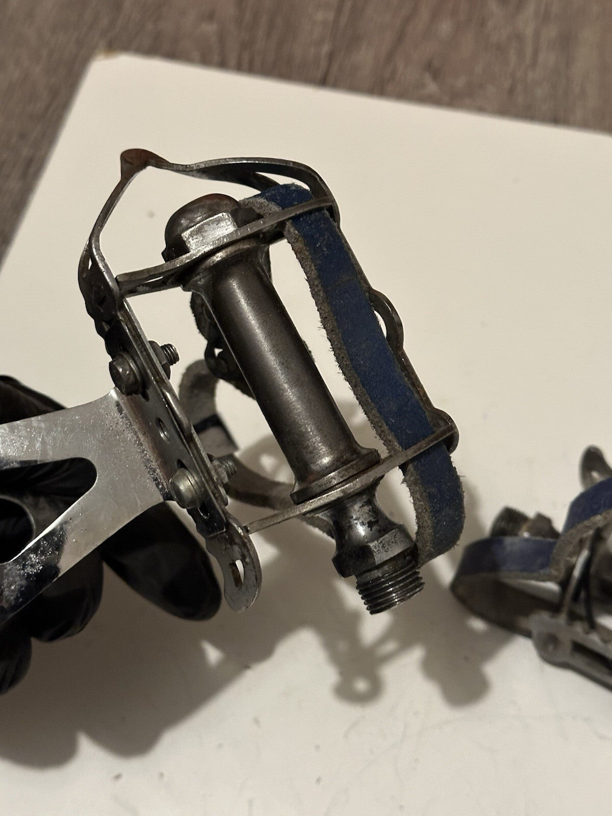 Vintage Bike Pedals And Cages Road