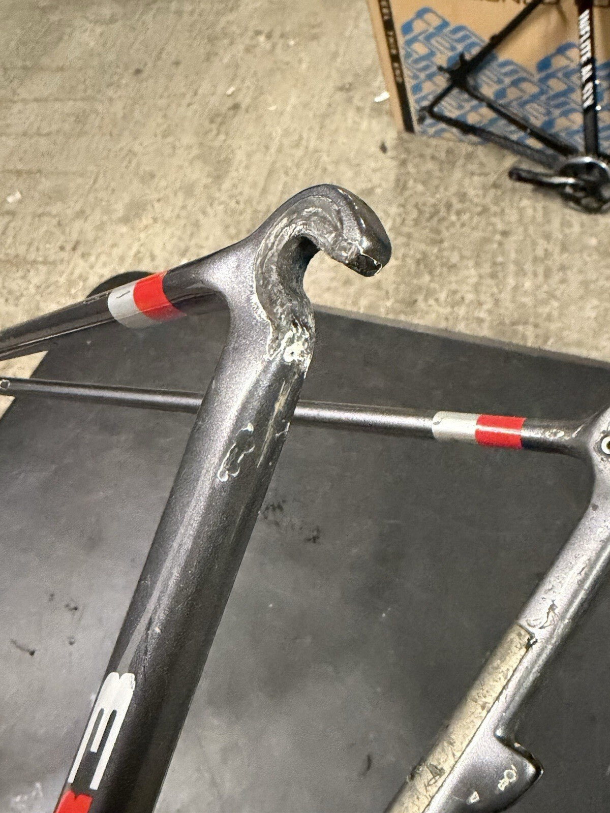 Cervelo R3 Carbon Road Frameset 55.5cm TT Well Used Check Pics