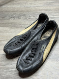 Vintage Puma genuine leather cycling shoes
