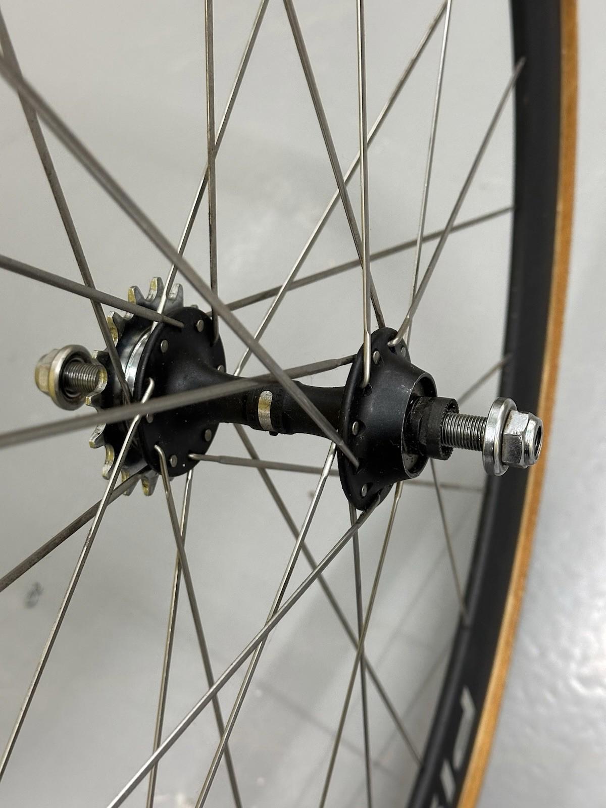 Campagnolo Pista Wheelset 700c Tubular  Track Wheels