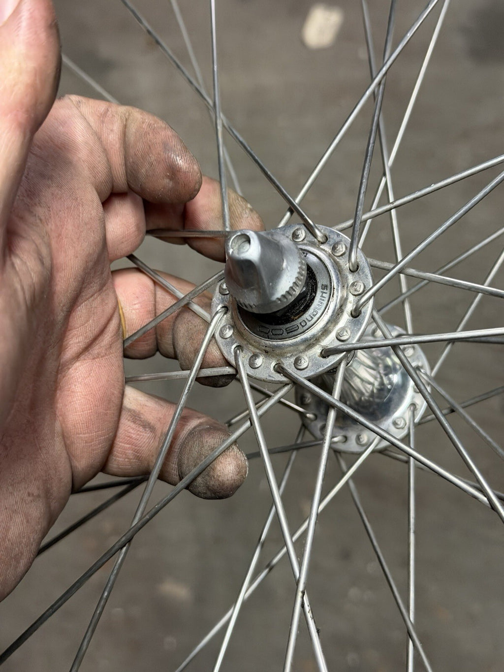 Shimano 600 Vintage 700c Clincher Wheelset – Omega Rims