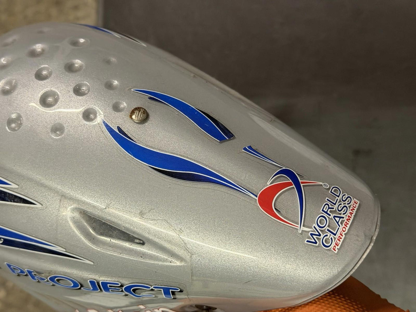Ruby Project Aero Vintage Helmet Rare  Gb Team