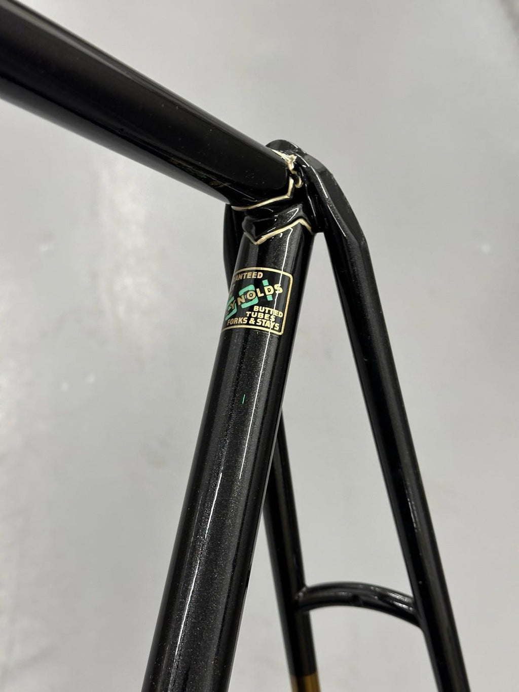 Youngs Cycles Rare English Lightweight Frameset Classic Record Headset Size Larg