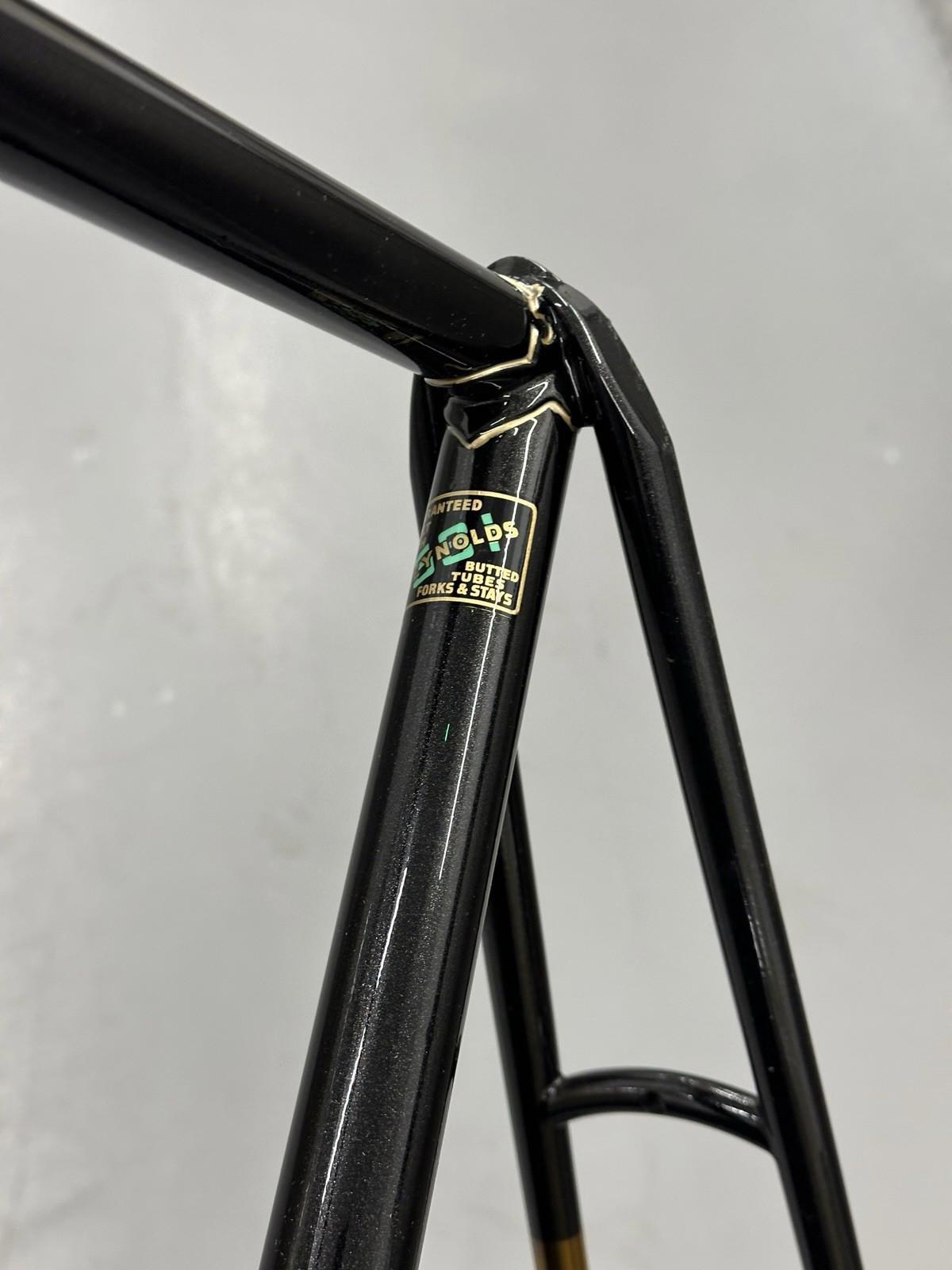 Youngs Cycles Rare English Lightweight Frameset Classic Record Headset Size Larg