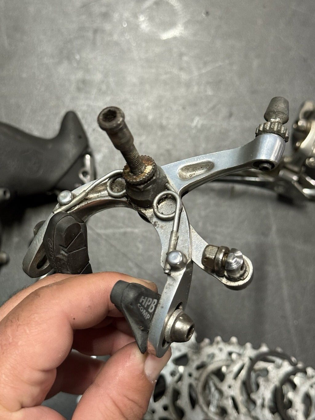 Campagnolo Mirage Groupset Shifter Front Derailleur And Brakes - product photo 11 | Miclo Bikes
