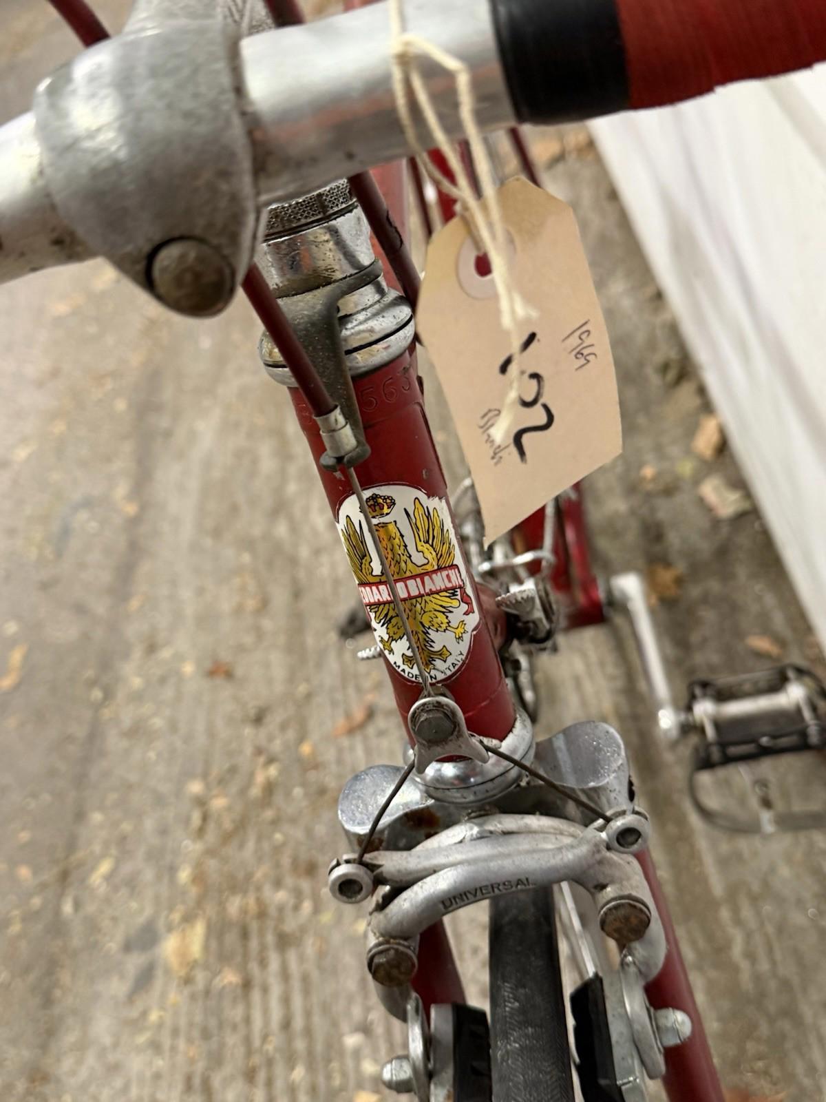 Vinatege Bianchi 1969 Serial 2b50563 Campagnolo groupset Size Medium