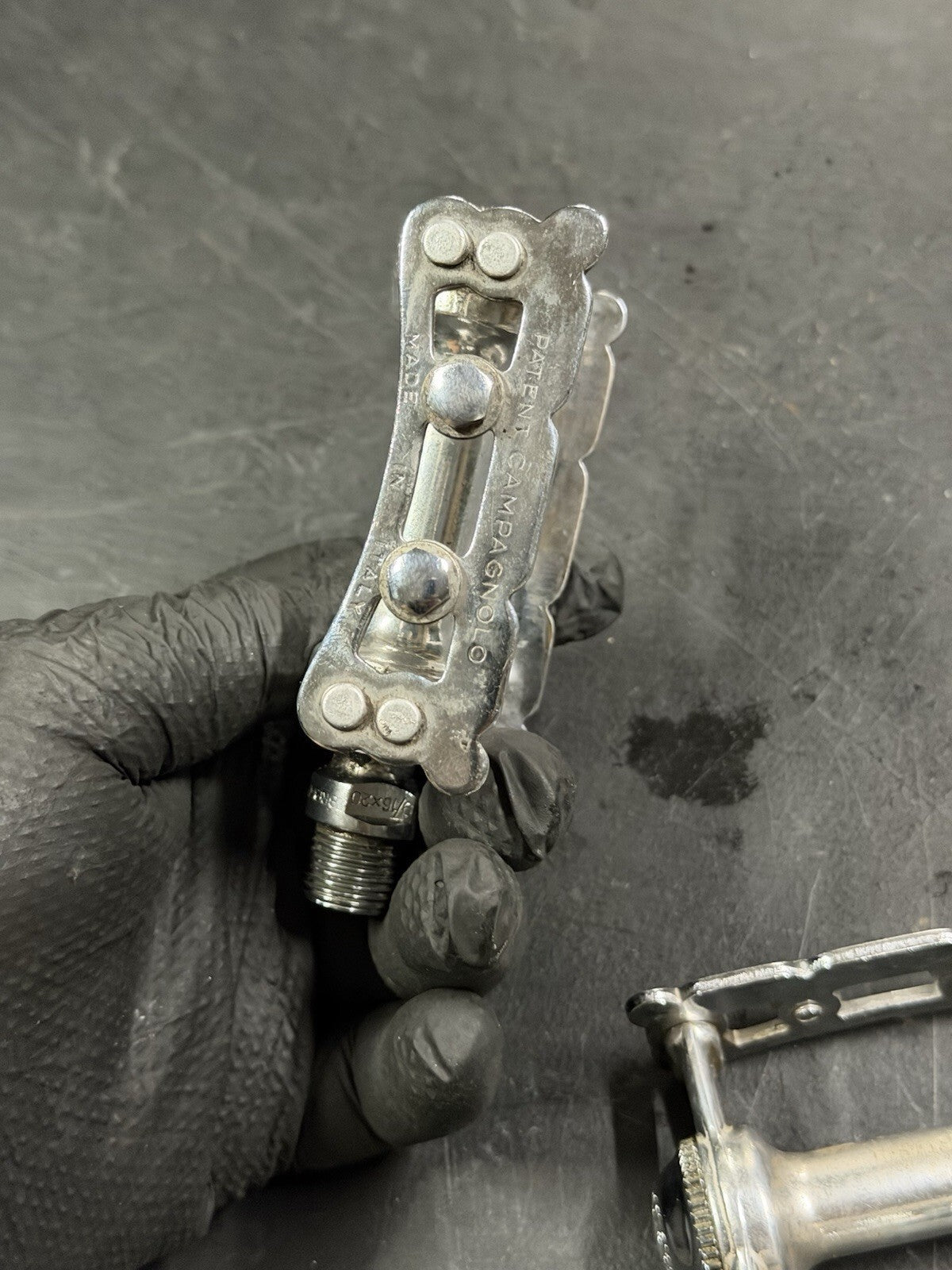 Campagnolo Record Pista Bike Pedals Vintage Rare - product photo 5 | Miclo Bikes
