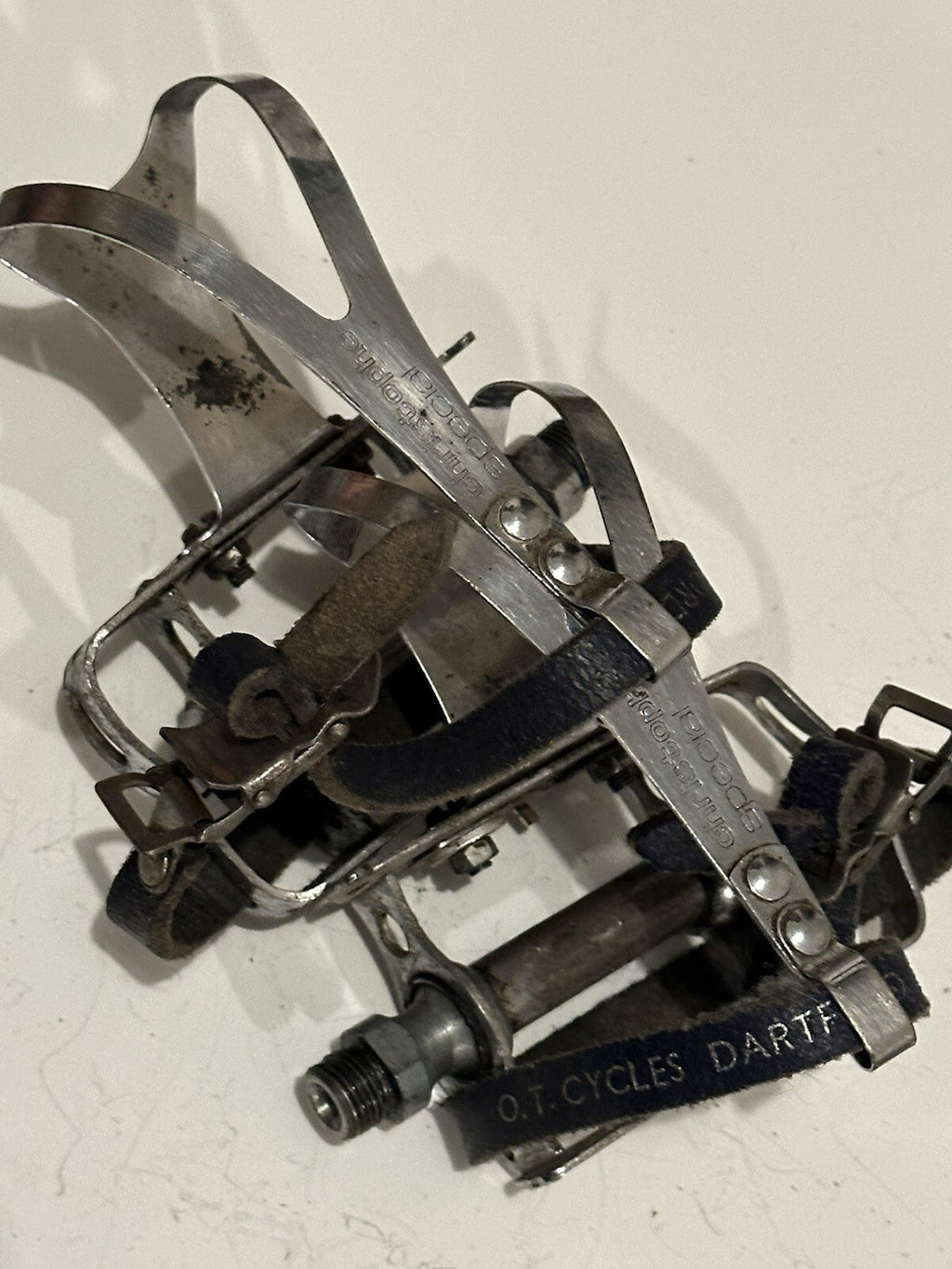 Vintage Bike Pedals And Cages