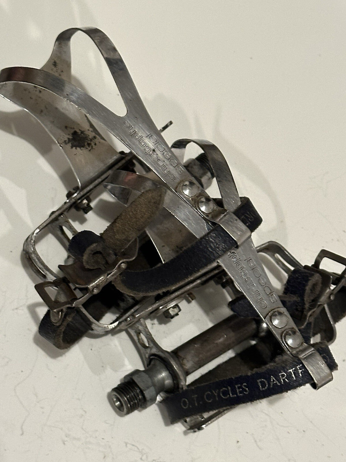 Vintage Bike Pedals And Cages