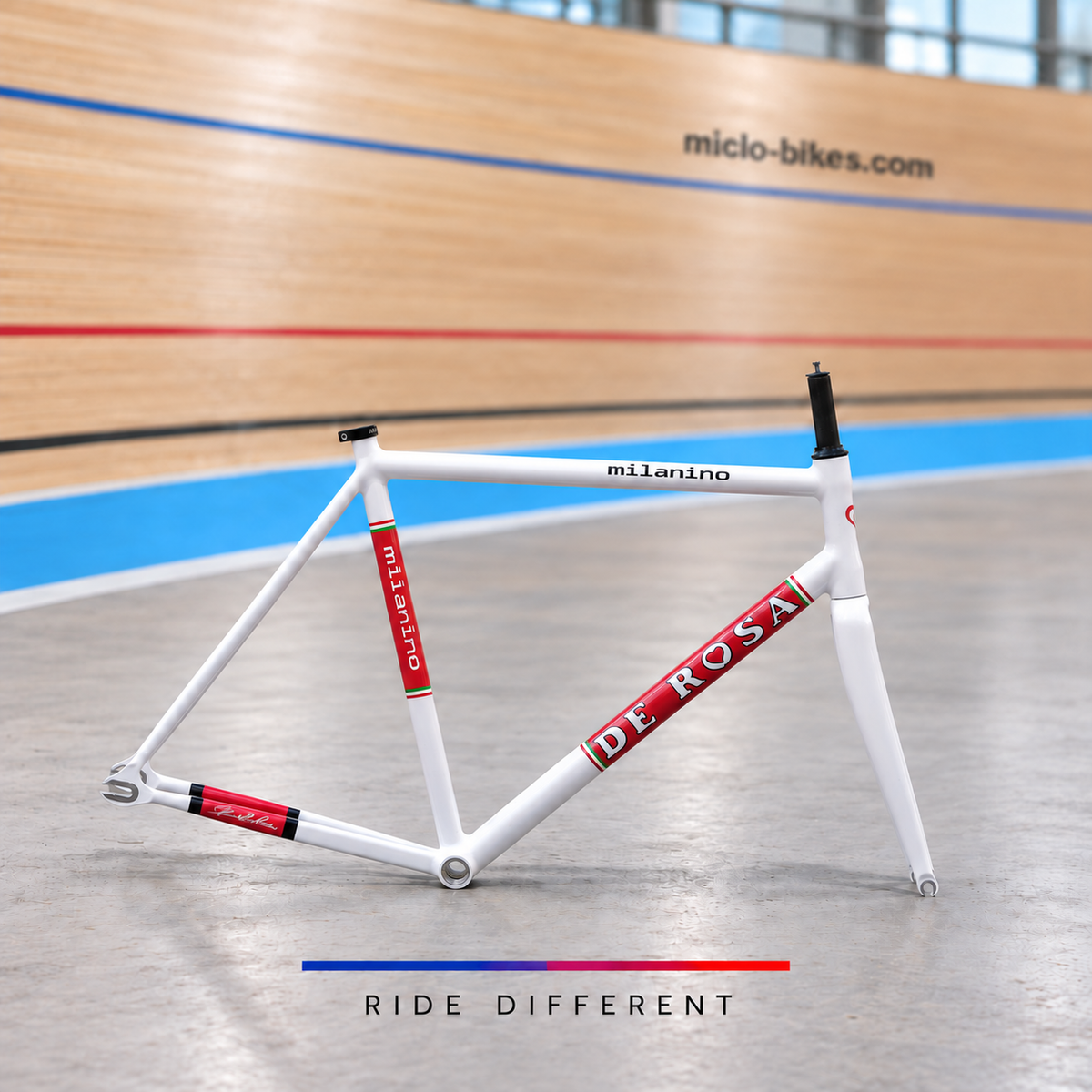 De Rosa Milanino Track Frameset Size 56 – Miclo Bikes