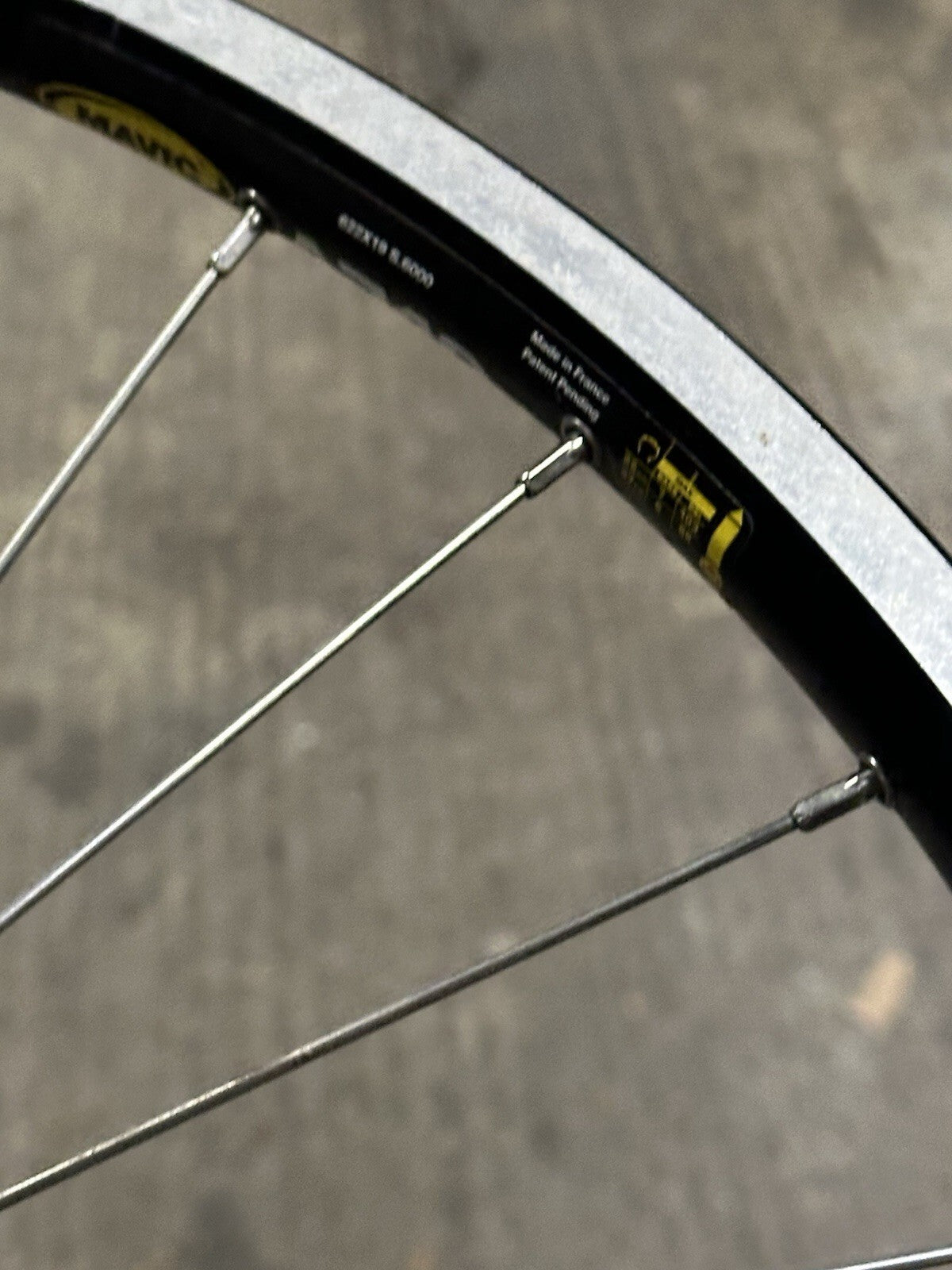 Rare Campagnolo Gran Sport Vintage Hub Mavic Modern Clincher Rims 700c - view 6