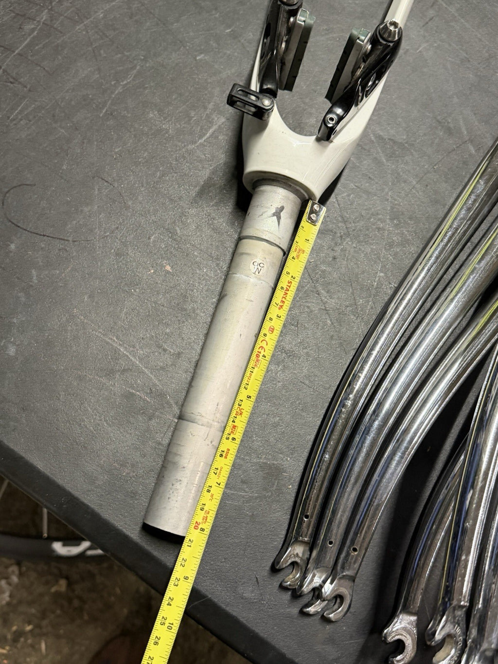 Giant Road Time Trial Carbon Forks With Caliper Tt Forks