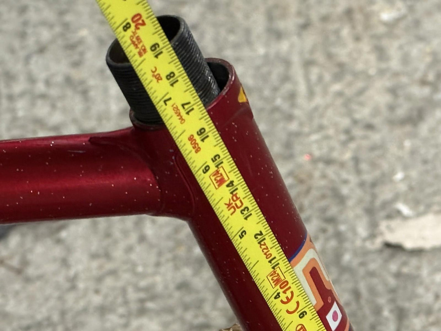 Rare Njs Nagasawa Frameset Fixed Gear Keirin Track Frame Size m