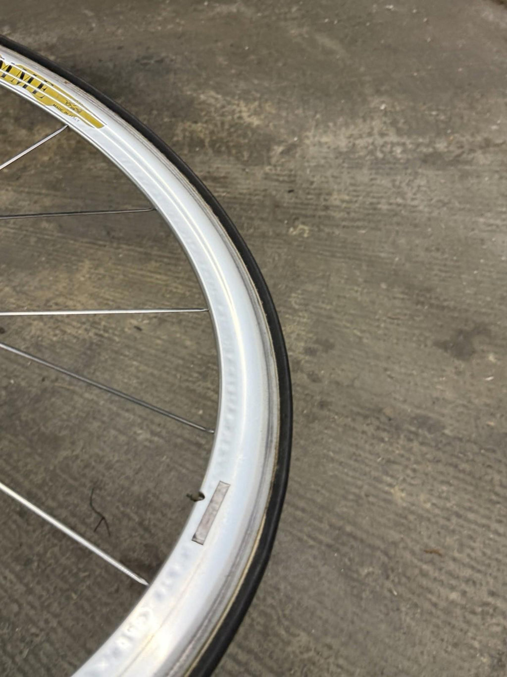 Gipiemme Tecno 416 Tubular Wheelset Fixed Gear Track Phil Wood Rear Hub