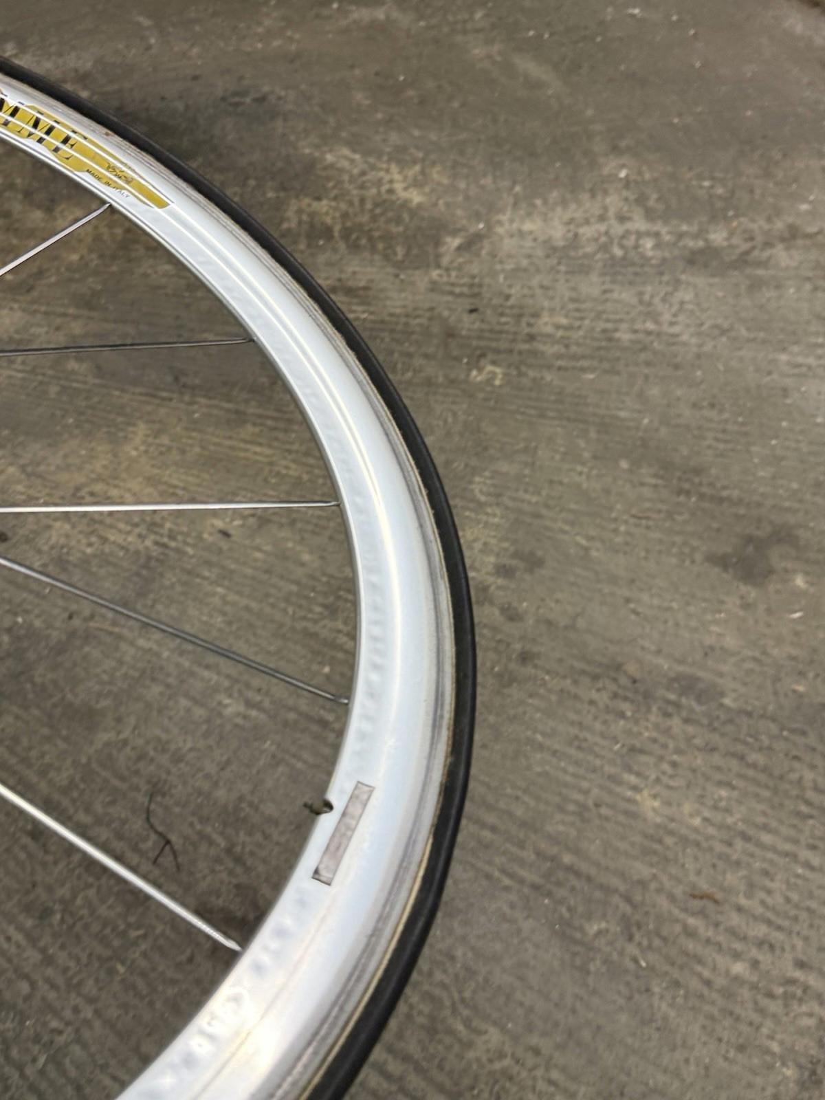 Gipiemme Tecno 416 Tubular Wheelset Fixed Gear Track Phil Wood Rear Hub