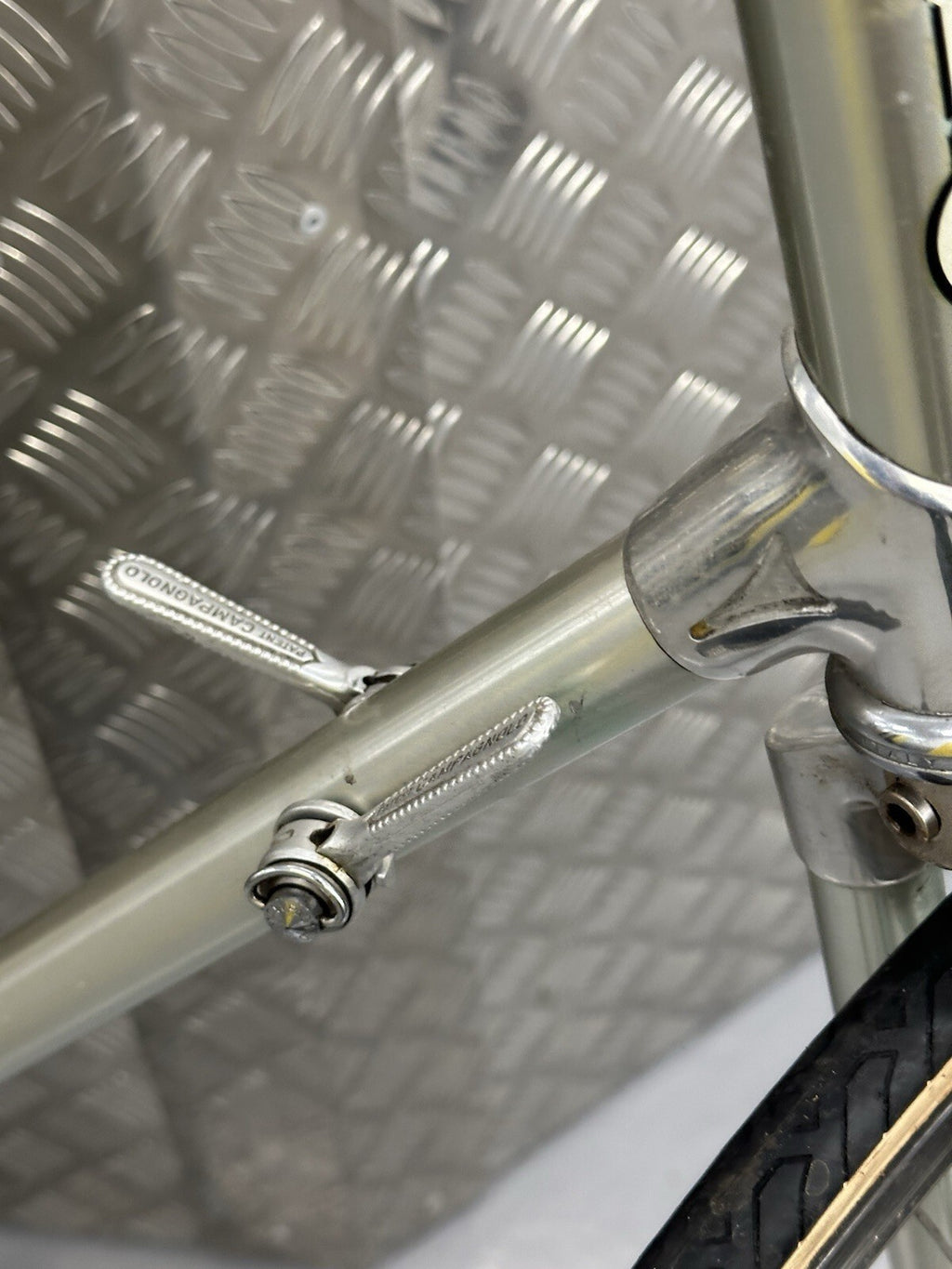 Rare Alan Road Bike Project Bike Unfinished Campagnolo Super Record - product photo 15 | Miclo Bikes