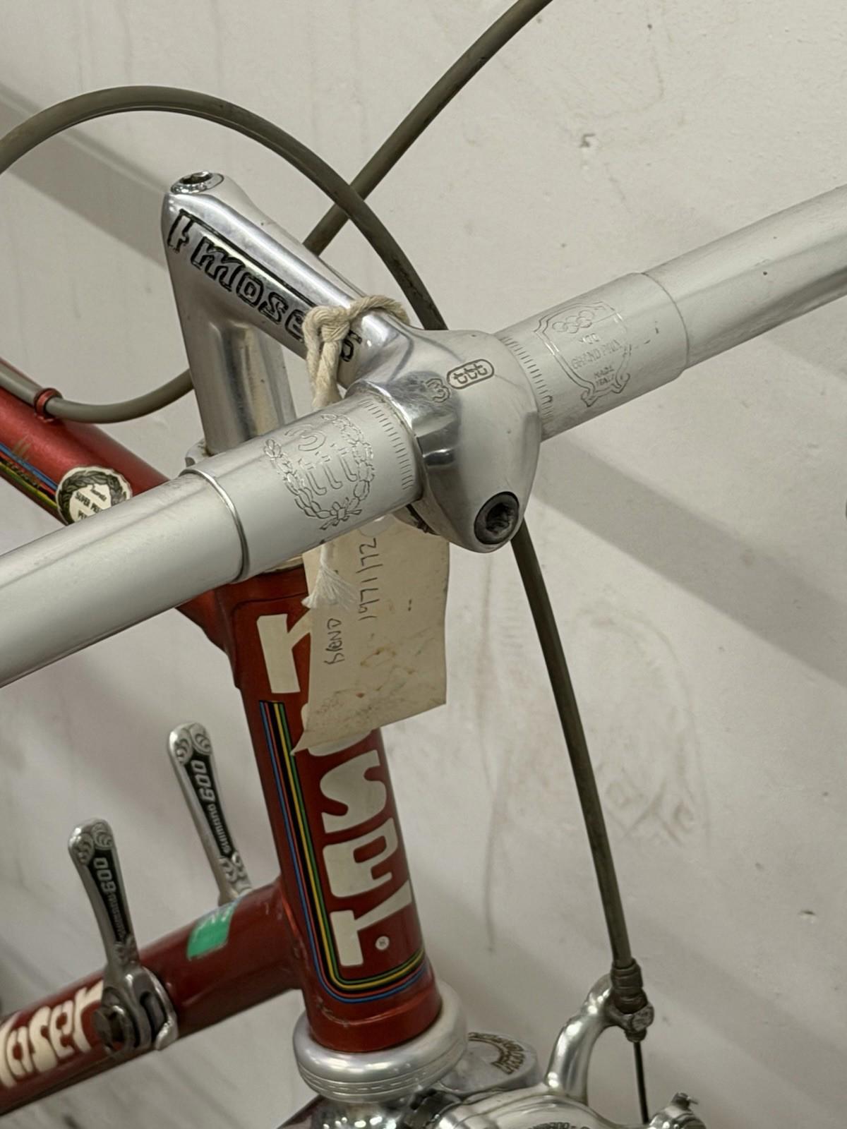 F Moser Rare Supernprestige Steel Road Bike Vinateg Size Medium Shimano 600 Grou