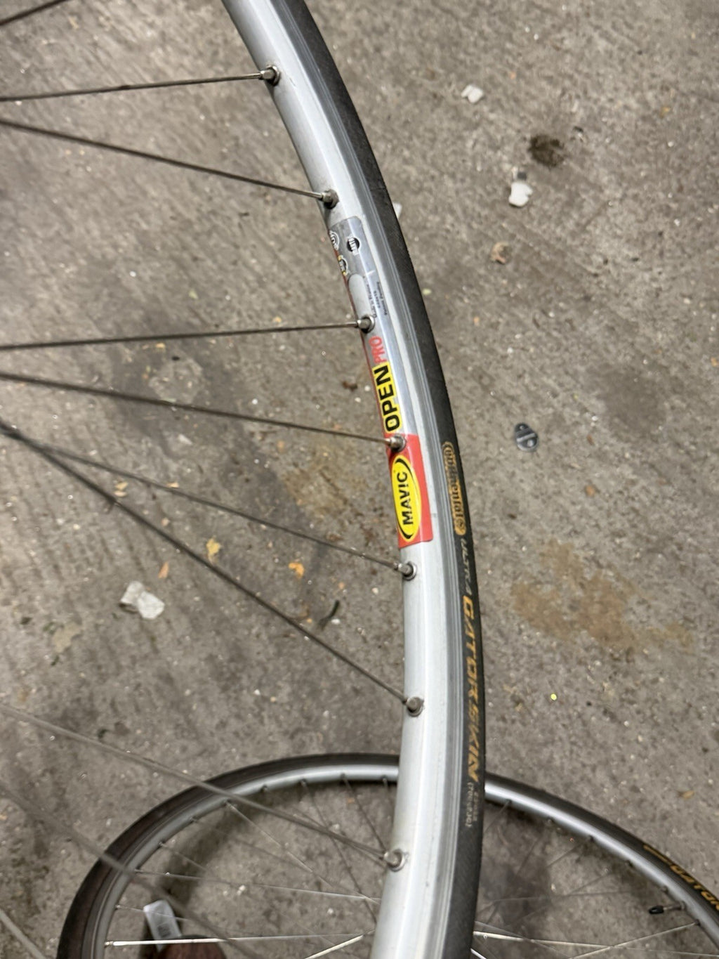 Campagnolo Road Clincher Wheelset Vintage Mavic Rims 700c 6 Speed Cassette - view 7