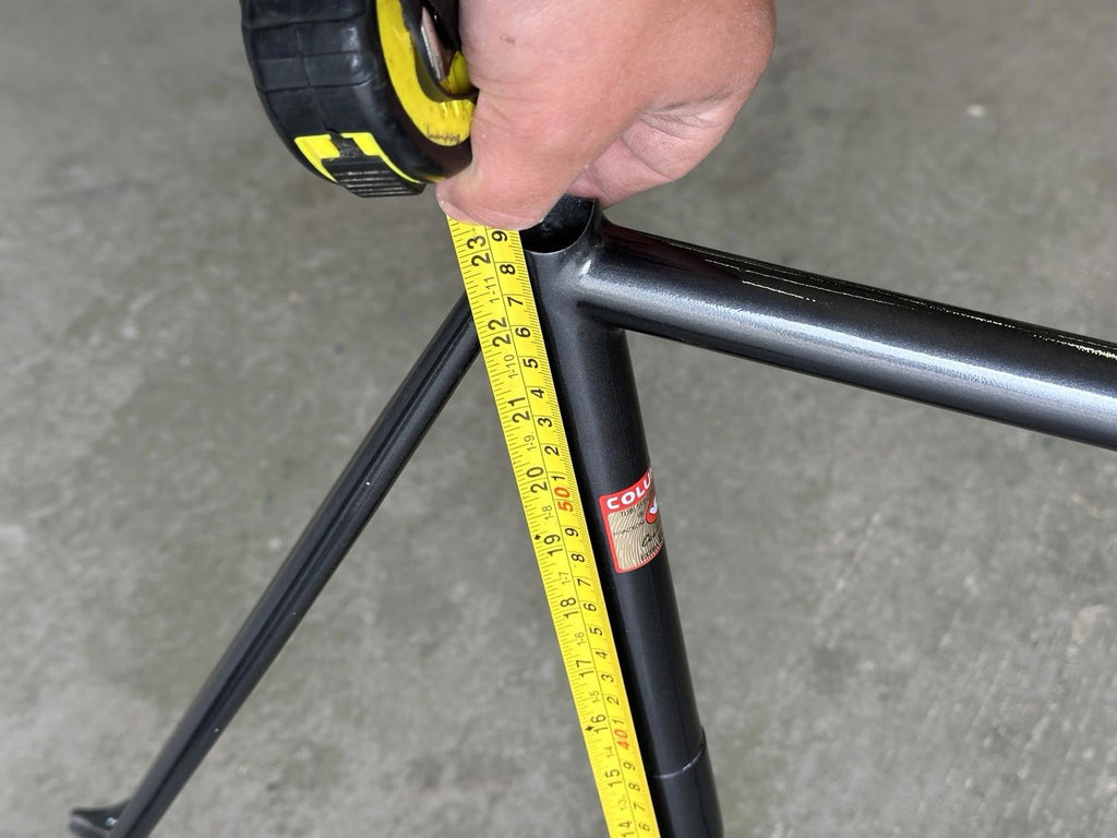 Rare Geliano Pista Columbus Tubing Split Seattube Track Custom Frameset