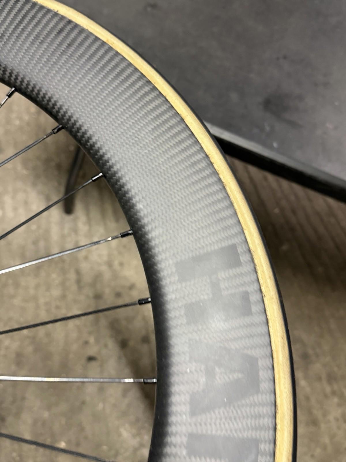 Handsling Track Wheelset Tubular Dura Ace 7600 Hubs Racing Wheels Carbon