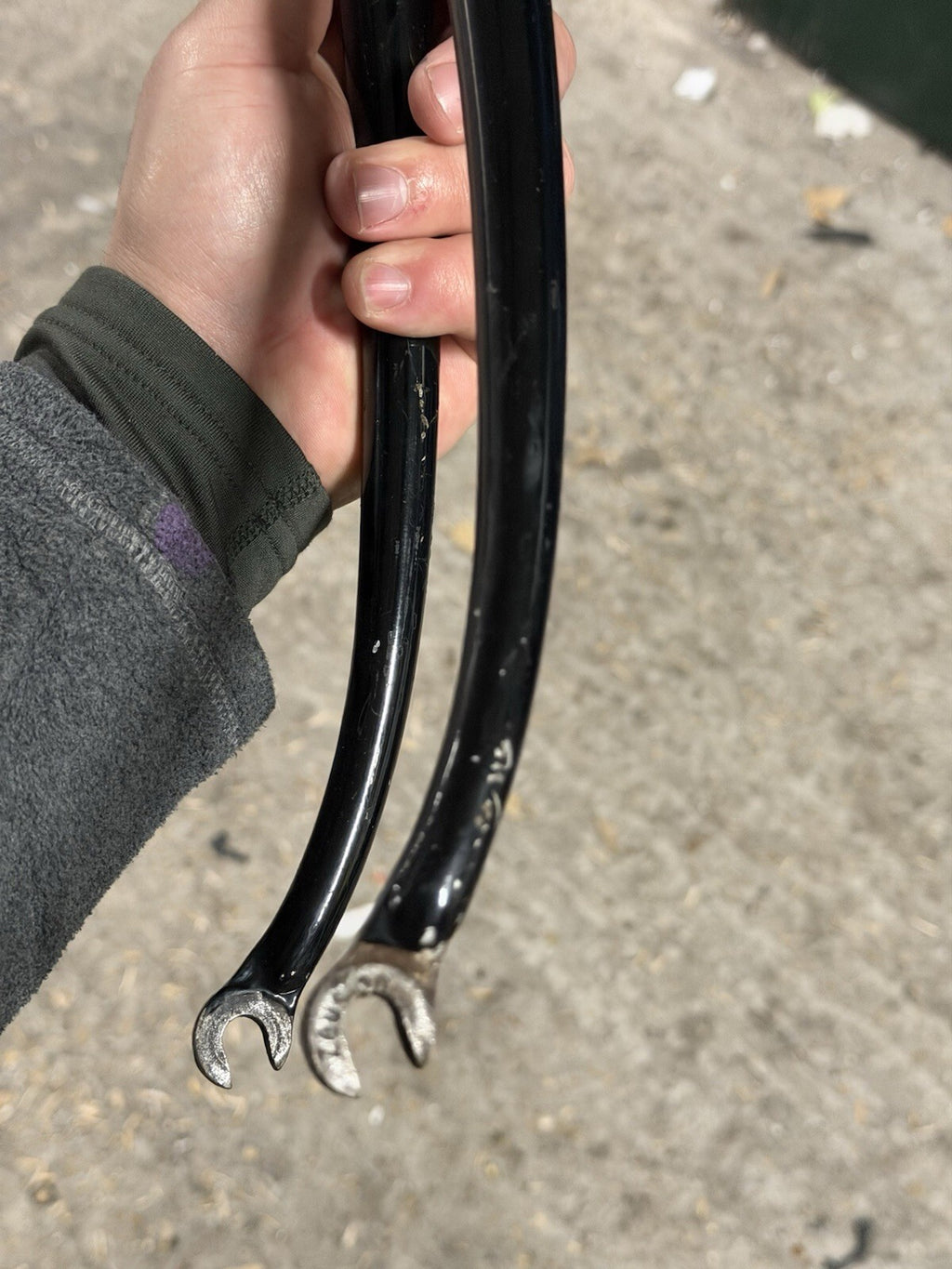 Steel 1inch Threaded Forks 700c Road - view 6