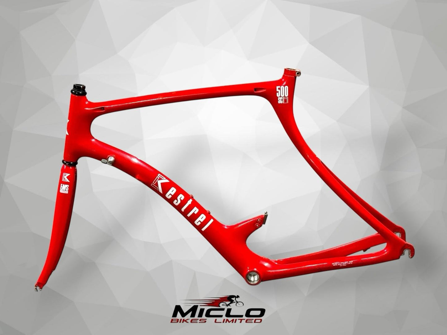 Kestrel 500 Sc Road Carbon Frameset Size 56 650c Wheel Size Road Frame