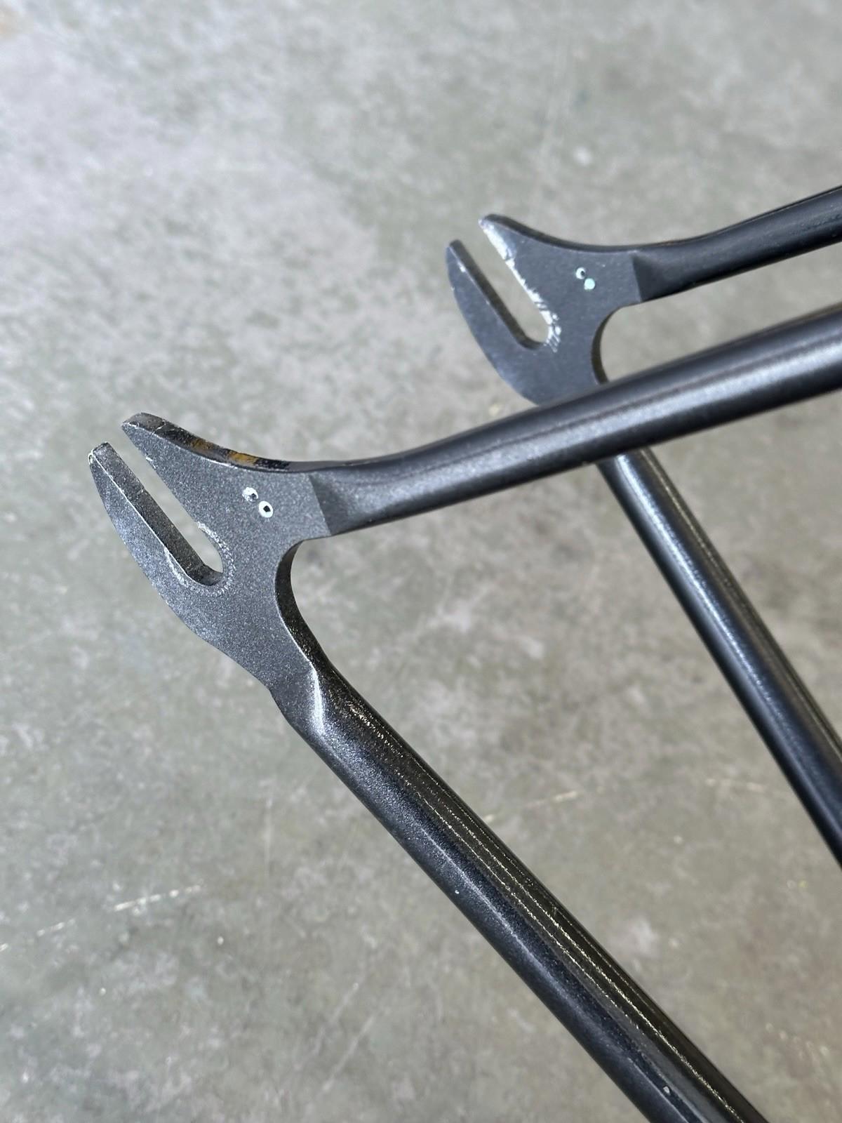 Rare Geliano Pista Columbus Tubing Split Seattube Track Custom Frameset