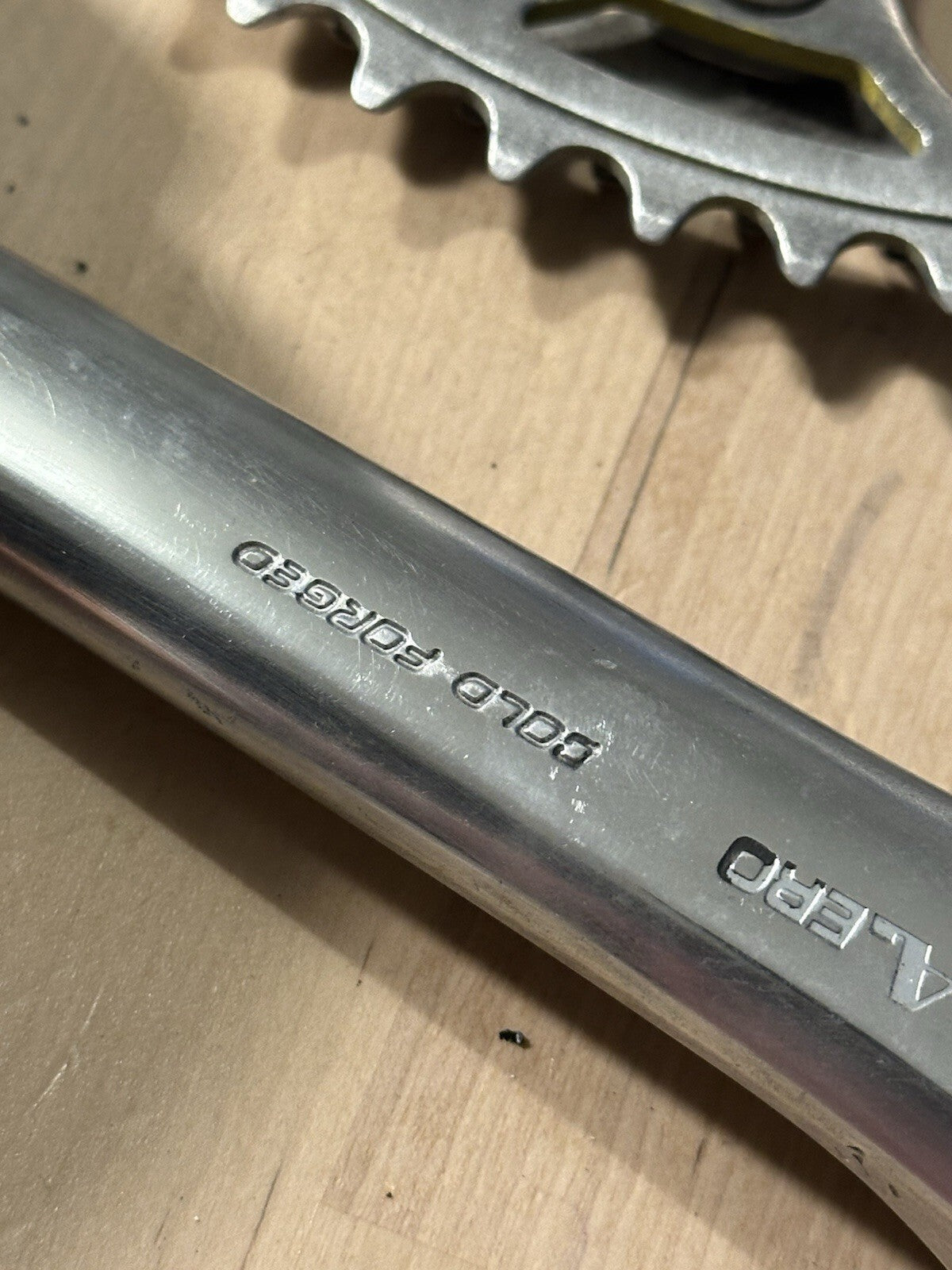Vintage Aero Cold Forged Road Crankset