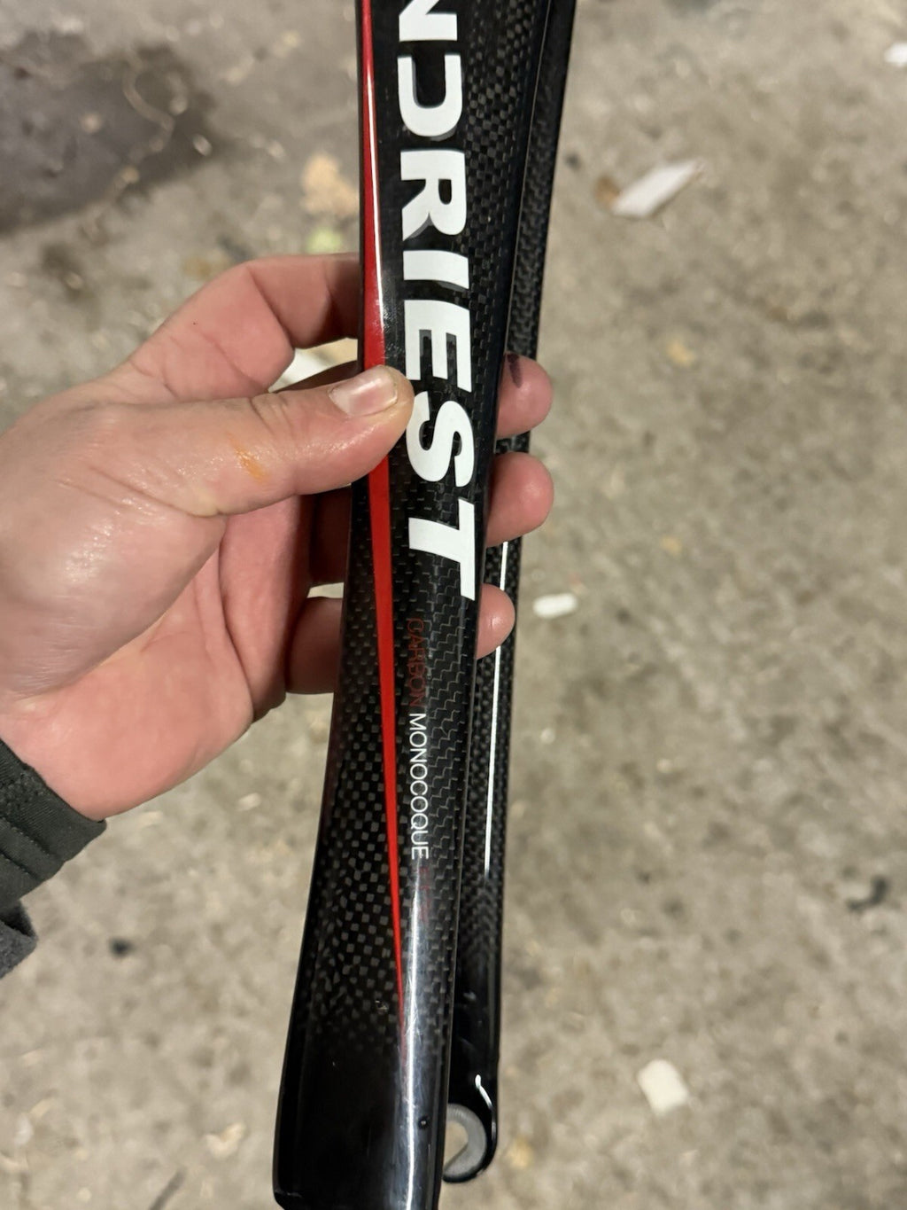 Fondriesr Full Carbon Road Forks Tapered 1/4 - view 4