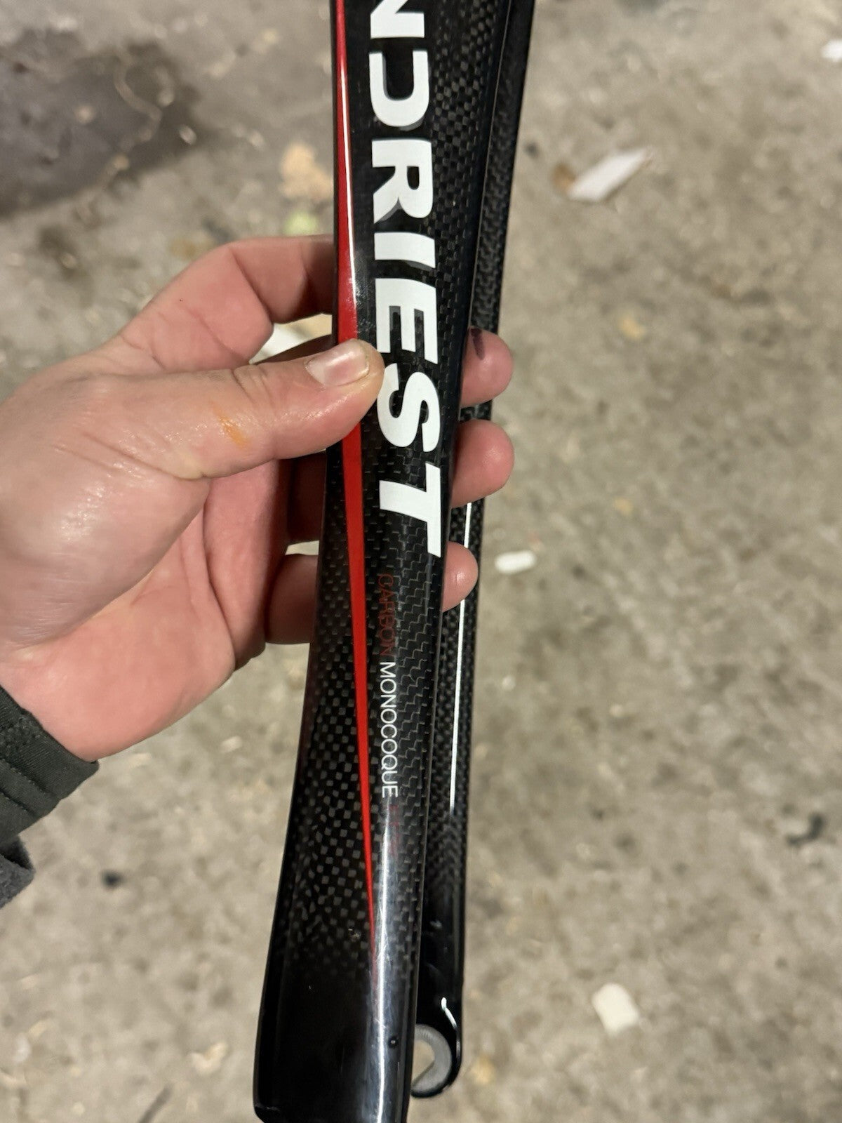 Fondriesr Full Carbon Road Forks Tapered 1/4 - view 4